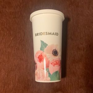 Kate Spade bridesmaid cup. No straw. Excellent condition